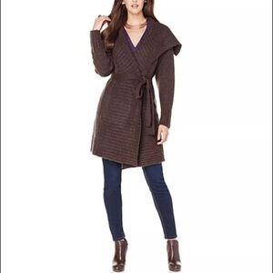 Nikki‎ Poulos Wool Knit Duster